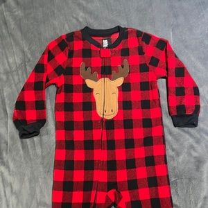 Buffalo check onesie